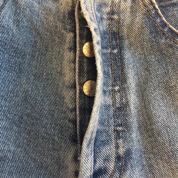 Vintage Guess Baggy Wide Leg Jeans - Picture 12 of 16